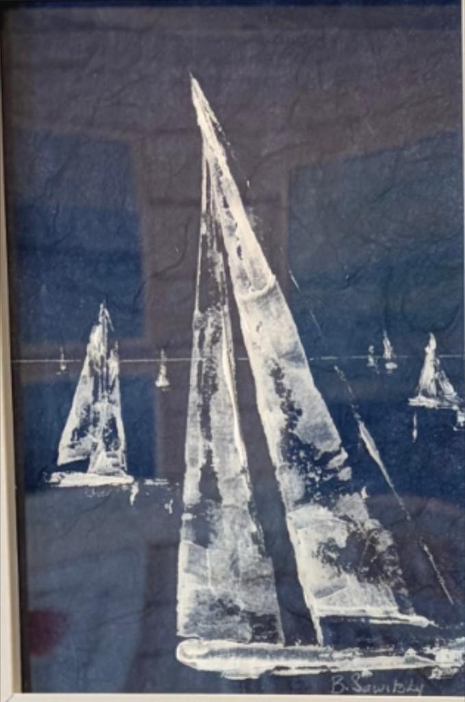 Sailing painting — Sea & Scales